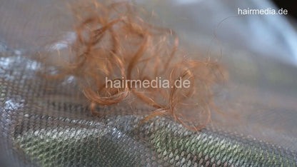 7203 Diana 1 redhead teen curly hair drycut dry haircut