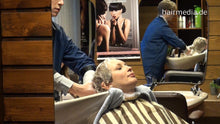 Cargar imagen en el visor de la galería, 1008 Oksana backward shampoo blow by barber Nic