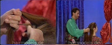 Cargar imagen en el visor de la galería, 104 TV show forward hairwashing and perm on a blonde teen