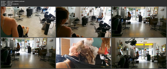 1050 190611 Kathrin wash 24 min HD video for download