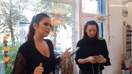1050 211024 Livestream 8,5 hours Zoya Salon haircut, drycut Wetset Shampoo Session 6 Models