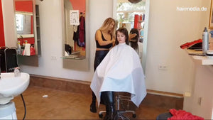 1050 211024 Livestream 8,5 hours Zoya Salon haircut, drycut Wetset Shampoo Session 6 Models