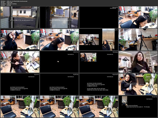 1050 211027 private livestream Amal and Meriem vintage Frankfurt Salon