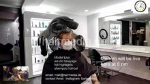 Cargar imagen en el visor de la galería, 1050 211113 Lisa balayage, shampoo, cut livestream
