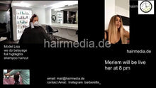 Carica l&#39;immagine nel visualizzatore di Gallery, 1050 211113 Zoya Talkshow livestream interview Amal during hairstyling