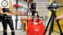 Load image into Gallery viewer, 1050 220806 public livestream AlinaR by Zoya perm, NatalieK haircut, shampoo,  Artur 4x forward wash