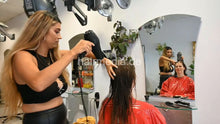 Charger l&#39;image dans la galerie, 1050 220821 private Livestream Jana dry haircut buzzcut at Zoya
