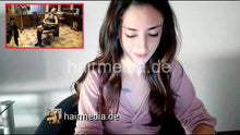 Load image into Gallery viewer, 1050 220922 livestream Leyla haircut self at home public livestream