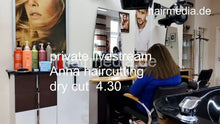 Load image into Gallery viewer, 1050 221012 new barberette Anna introduction dry cut public livestream