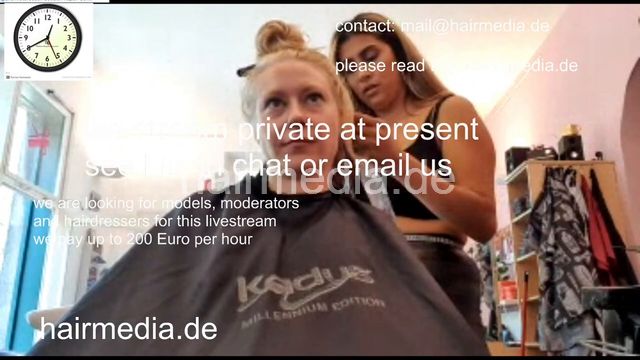 1050 220605 Zoya salon public salon livestream 6,5 hours highlighting  LuisaK