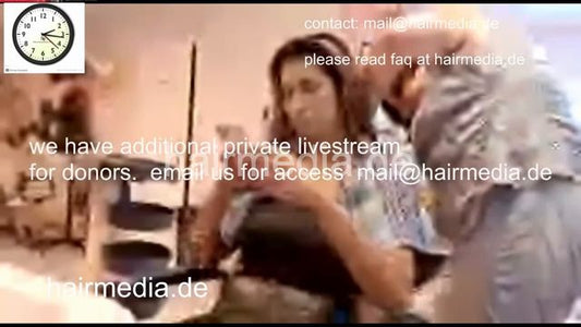 1050 220803 Livestream Zoya Salon forwardwash and wetset Session GDR salon