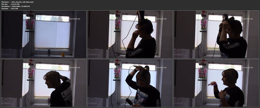 1052 Kersty unbreakable self blowout 17 min video for download