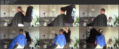 1052 Kersty unbreakable male haircut, buzz and color