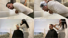 Laden Sie das Bild in den Galerie-Viewer, 1054 corona buzzcut male wash home bathtub by barberette over bathtub