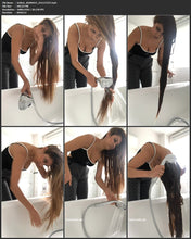 将图片加载到图库查看器，1057 Zoya XXL hair 300320 self forward bathtub wash