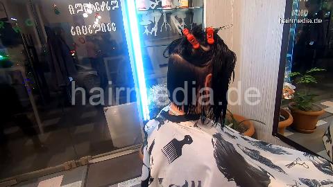 1060 Black Khatia in Georgia (country) 210114 Part 2 bob cut
