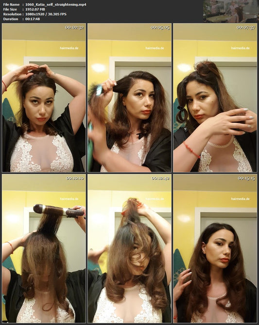 1060 Katia self straightening at home