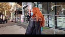 Load image into Gallery viewer, 1060 Mariam redhead in Georgia (country) shampoo, cut and blowstyle
