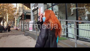 1060 Mariam redhead in Georgia (country) shampoo, cut and blowstyle  TRAILER