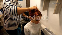Carica l&#39;immagine nel visualizzatore di Gallery, 1060 Mariam redhead in Georgia (country) 201217 shampoo and blowstyle