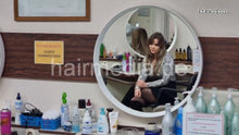 将图片加载到图库查看器，1065 Marina very long pampering salon shampooing by young barber Steven