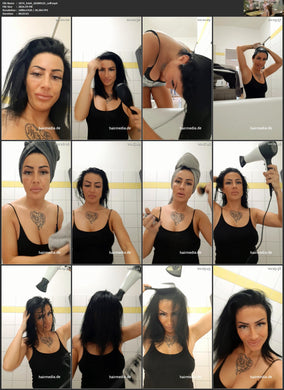 1074 IrisH home self shampooing and style 26 min HD video for download