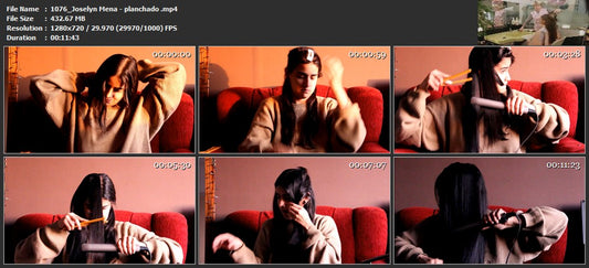 1076 Jeannie spain Joselyn self 200615 planchado 12 min HD video for download