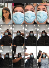 Load image into Gallery viewer, 1086 Blanca facemask shampoo and haircut 27 min HD video for download
