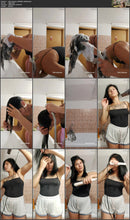 Load image into Gallery viewer, 1092 SimonaG 200823 self hairwash 22 min video for download