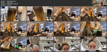 Carica l&#39;immagine nel visualizzatore di Gallery, 1098 PaulaS long thick blonde hair Balayage torture Part 1
