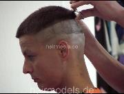 898 6 Sandra a few month later, second forced headshave by same male client   TRAILER
