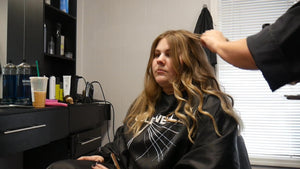 1142 Full Salon hair day, Highlighting, Brushing, Shampooing 77 min HD video for download