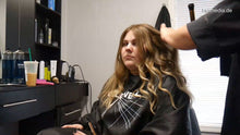 Charger l&#39;image dans la galerie, 1142 Full Salon hair day, Highlighting, Brushing, Shampooing:   cutting part only 28 min HD video for download