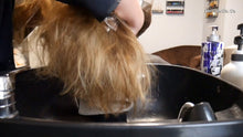 Cargar imagen en el visor de la galería, 1142 Full Salon hair day, Highlighting, Brushing, Shampooing:   shampoo part only 10 min HD video for download