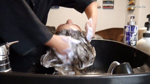 将图片加载到图库查看器，1142 Full Salon hair day, Highlighting, Brushing, Shampooing:   shampoo part only 10 min HD video for download