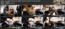 Load image into Gallery viewer, 1142 Full Salon hair day, Highlighting, Brushing, Shampooing:   shampoo part only 10 min HD video for download