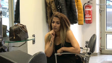 将图片加载到图库查看器，1148 03 Bulgarian shampoo session, damaged hair by Zoya in leatherpants backward pampering