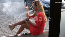 Load image into Gallery viewer, 1149 04 Barberette OlgaB smoking break