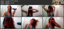 Load image into Gallery viewer, 1150 JulieS redhead home 210307 b self bikini blow out job in CZ