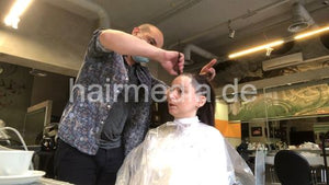 1153 Natasha Ukraine 210607 salon tint, shampoo and blow by barber