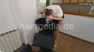 1155 Neda Salon 20210426 a lone in a row, barberette self shampooing forward
