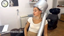 将图片加载到图库查看器，1155 Neda Salon 20220706 barberette self small roller set 2 hours bonnet dryer