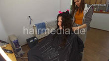 Load image into Gallery viewer, 1155 Neda Salon 20210503 trim haircut very thick and curly hair and blow