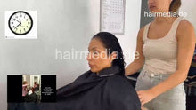 将图片加载到图库查看器，1177 Neda Salon 20220908 livestream haircut longhair new salon