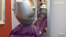 Load image into Gallery viewer, 1182 21_11_07 HannaM 3 genuine perm in pink PVC cape