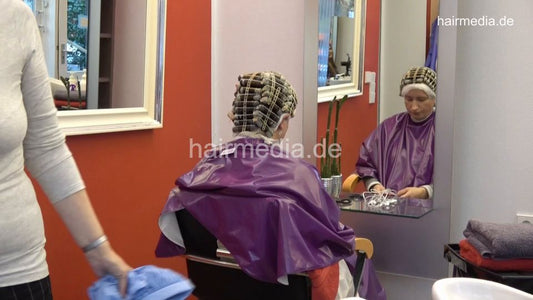 1182 21_11_07 HannaM 3 genuine perm in pink PVC cape