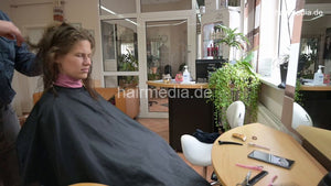 1191 Olha 3 scalp massage and blow out by barber