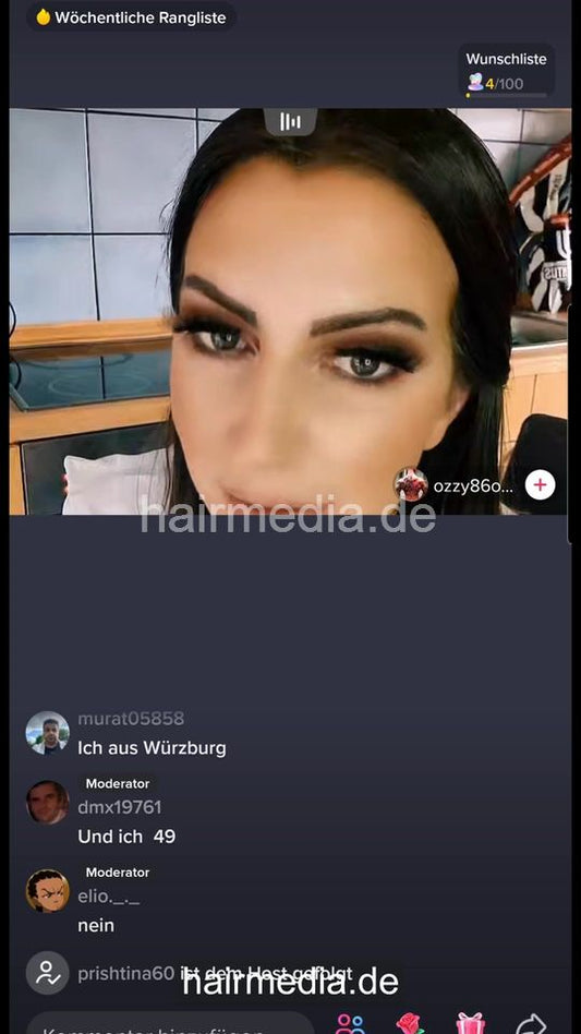 1195 Francesca 220415 tiktok livestream