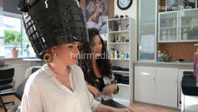 Load image into Gallery viewer, 1198 Curly and LisaM Salon 6 LisaM under the dryer and finish