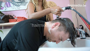 1199 20 curly Zoya punishment forward shampoo to curling barber